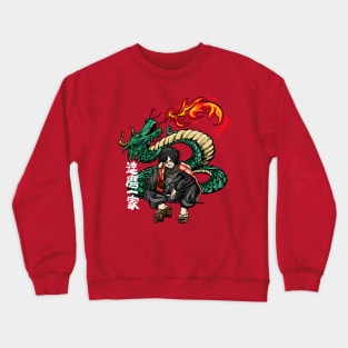 Hyuga Norihisa Daruma Ikka Crewneck Sweatshirt